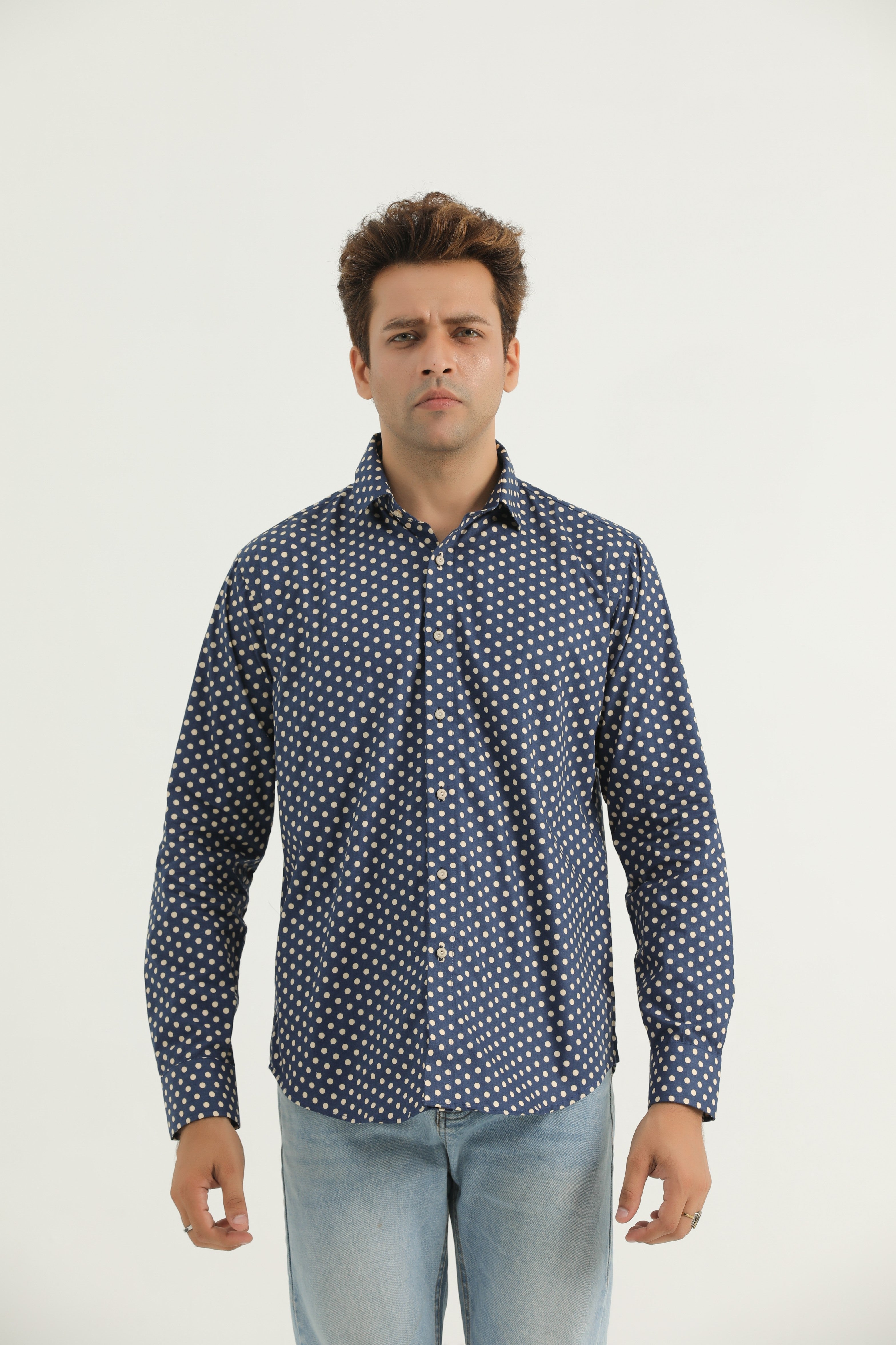 Blue Casual Shirt - CS24-01