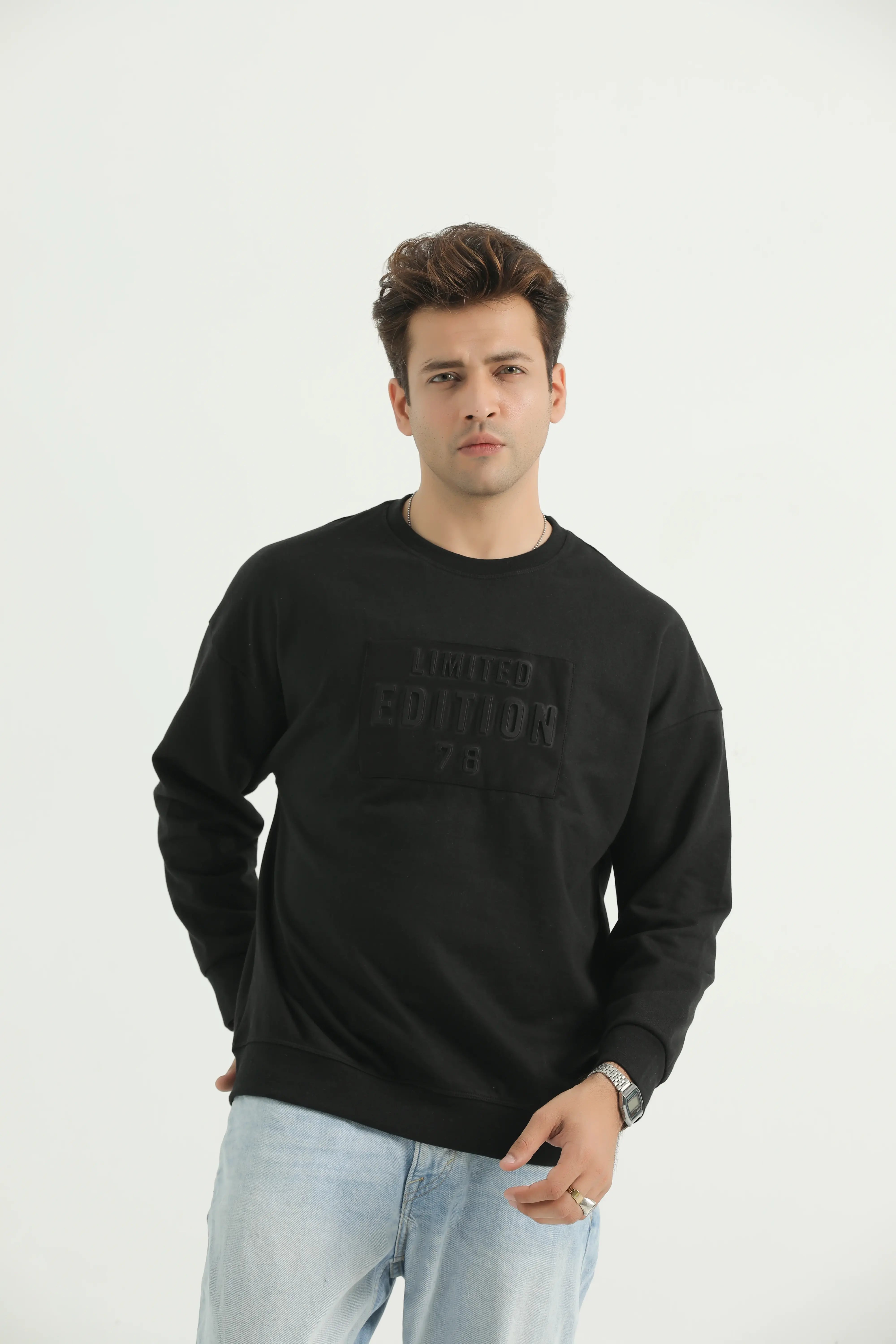 The Over-Sized Black Limited Edition Sweatshirt