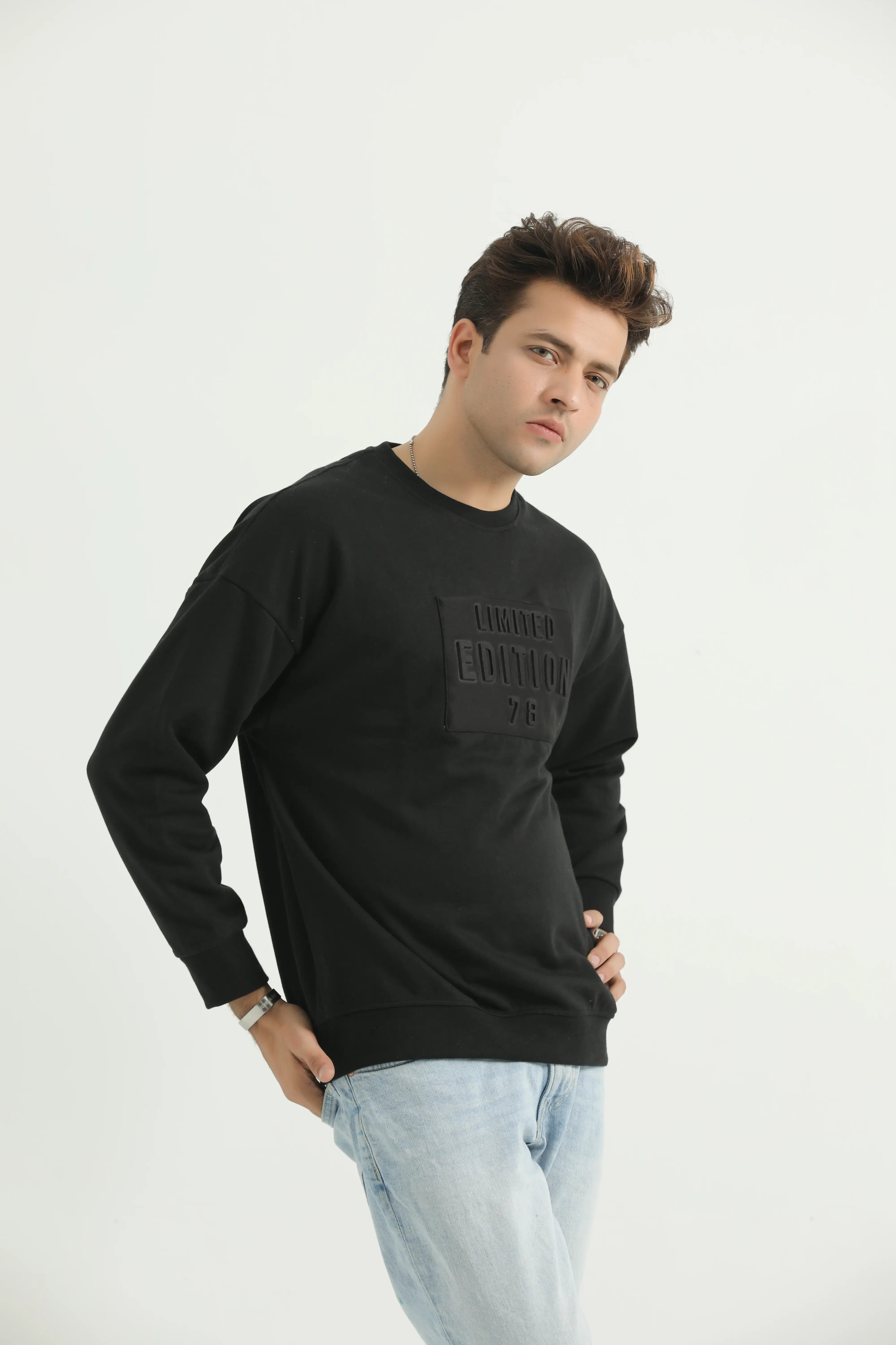 The Over-Sized Black Limited Edition Sweatshirt